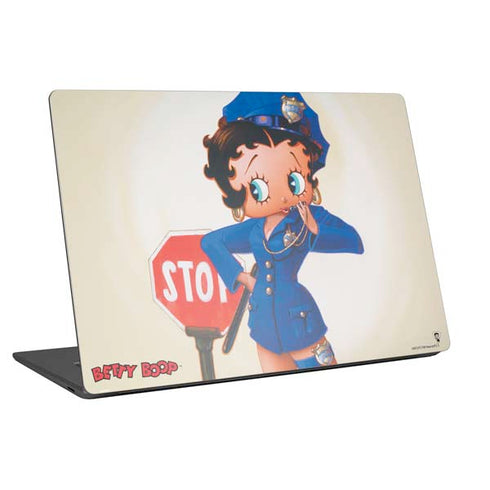 Betty Boop The Police Officer Universal Laptop 11in (8.8 x 6.2in) Skin